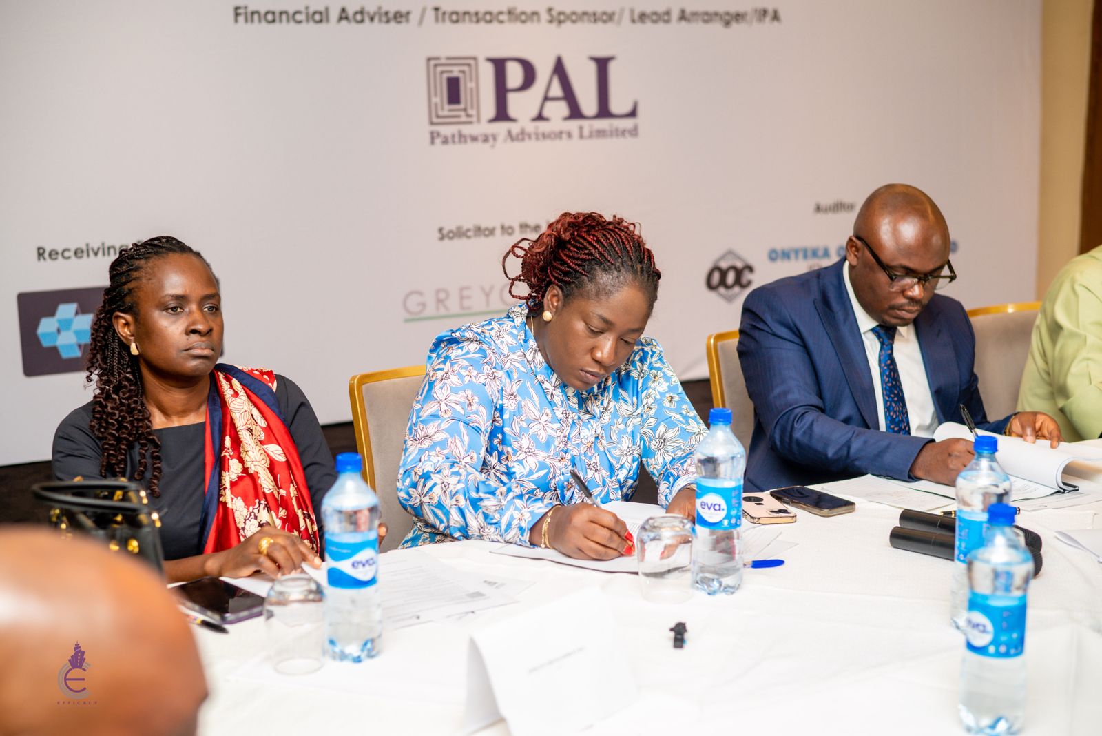 Top property firm Efficacy Development PLC entered into an agreement with Lagos's leading investment bank, Pathway Advisors Limited (PAL).